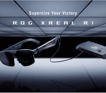 ASUS lancia i primi occhiali da gaming Micro-OLED FHD "ROG XREAL R1 AR" al mondo da 240 Hz