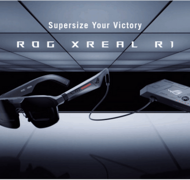 ASUS lancia i primi occhiali da gaming Micro-OLED FHD "ROG XREAL R1 AR" al mondo da 240 Hz