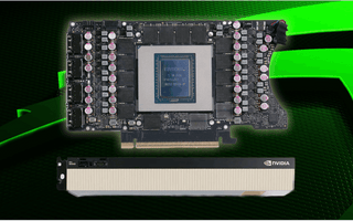 Il PCB della NVIDIA RTX 6000D da 84 GB; utilizza un layout con 28 chip GDDR7 da 3 GB