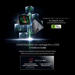 MSI PRESTIGE N16 AI+ (C1XMT-234ITY)
