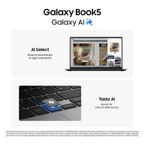 SAMSUNG GALAXY BOOK5 NP754XHD-KD4IT